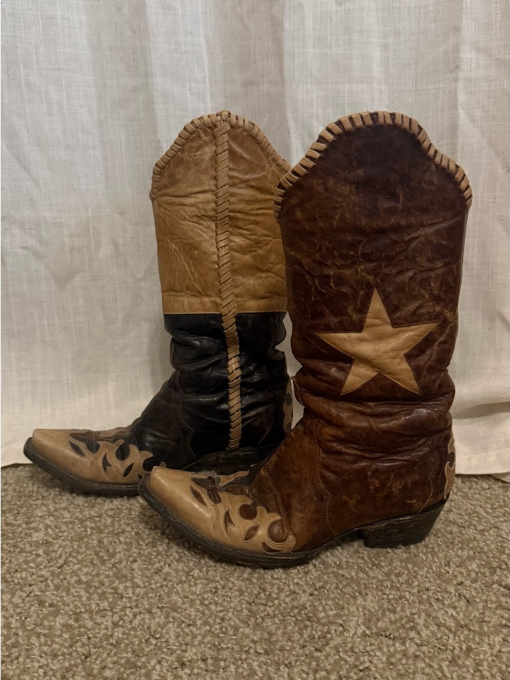 Old Gringo Brown Spirit of Texas Cowboy Western Boots - Picture 2 of 7